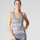 Myprotein Ženska majica Burnout Vest - Siva