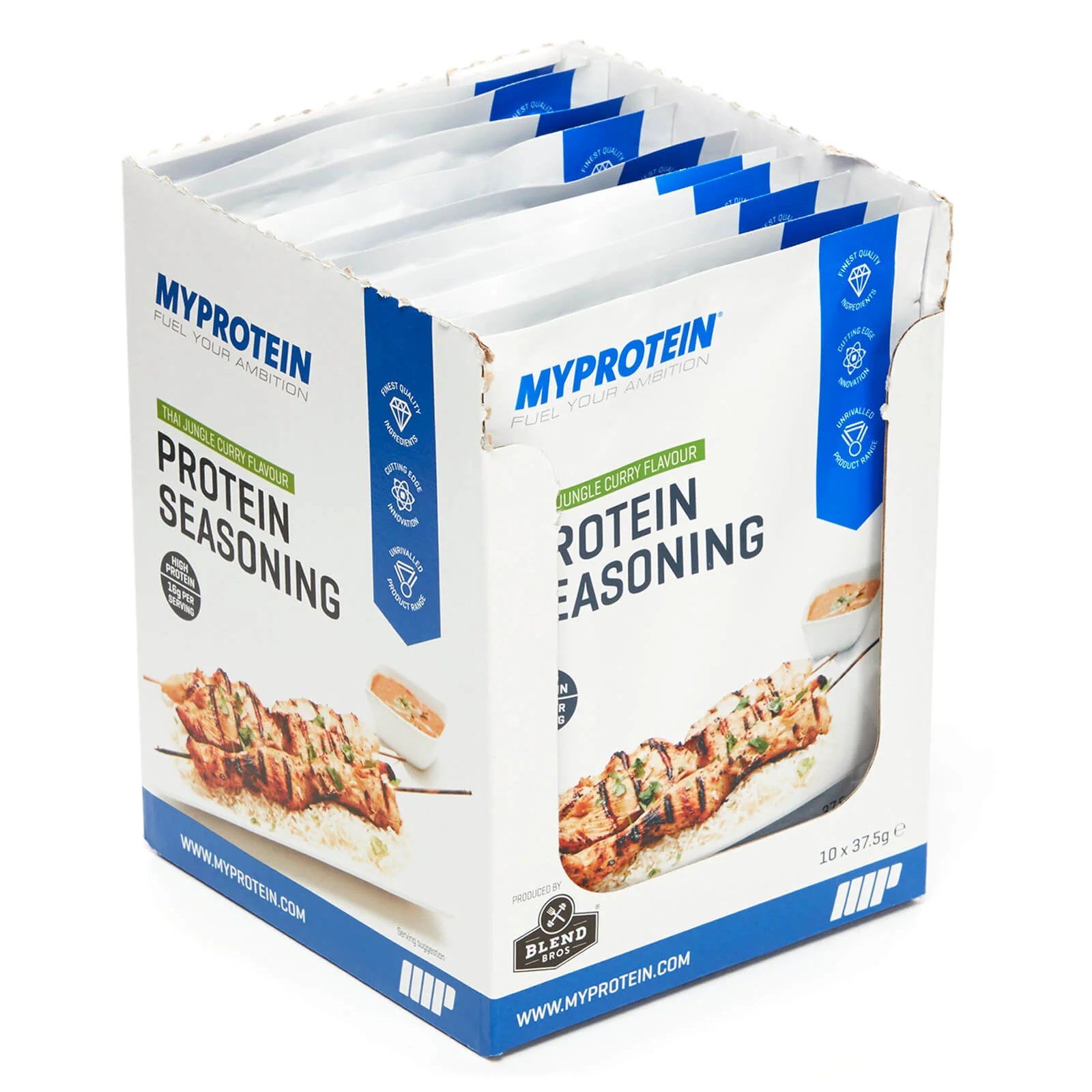 Protein Seasoning™ - 10 x 37.5g - Thai Jungle Curry Slika 1