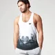 Digital Geo Print stringer majica