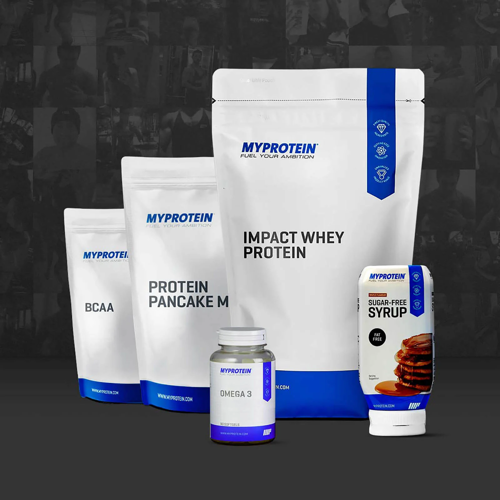 Paket Myprotein - Berry Blast - Chocolate Brownie Slika 1