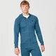 MP Men's Form Zip Up Hoodie - Petrol Blue