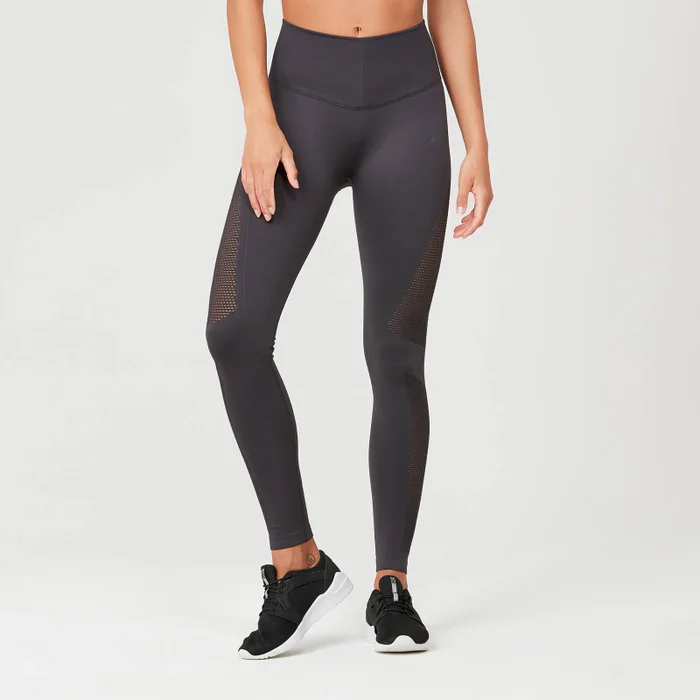 Myprotein Shape Seamless Leggings - Slate Grey