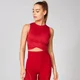 Myprotein Energy Crop Top - Crimson