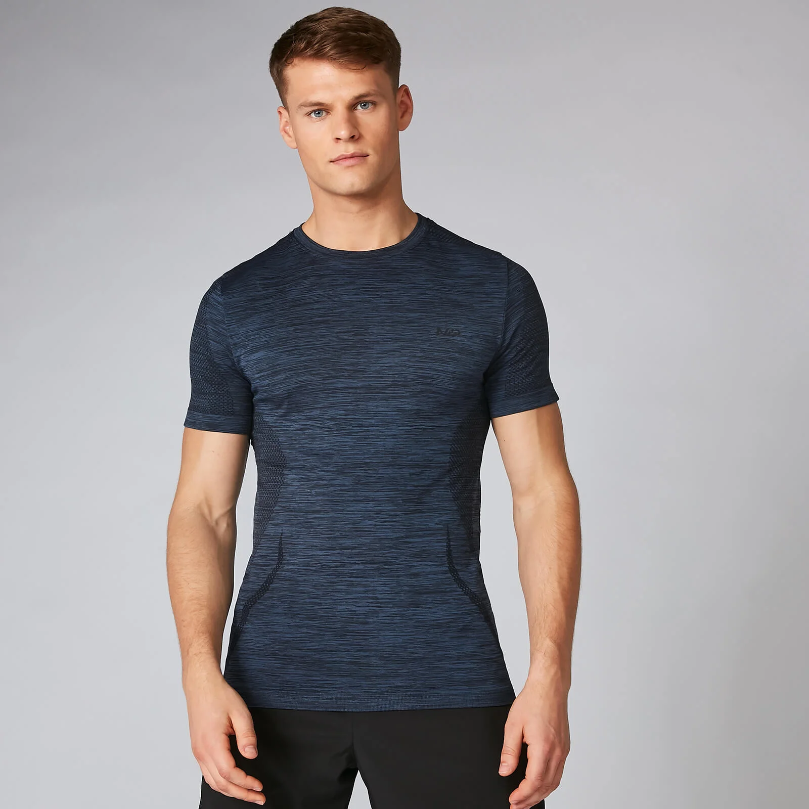 Sculpt Seamless majica- Indigo temno modra - XS Slika 1