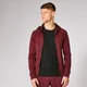 Form ZIp Up pulover s kapuco - Temno rdeč