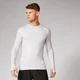 Sculpt Seamless majica z dolgimi rokavi - Srebrna