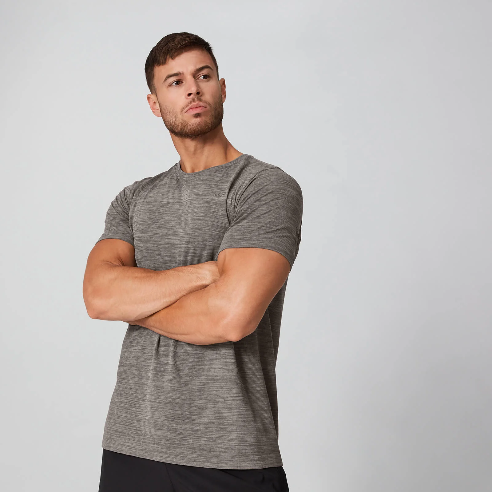 Myprotein Aero-Knitted T-Shirt - Driftwood - XS Slika 1