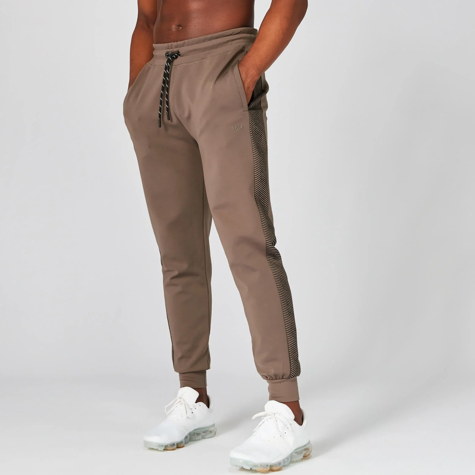 Myprotein Icon Tailored Joggers - Driftwood - XS - Driftwood Slika 1