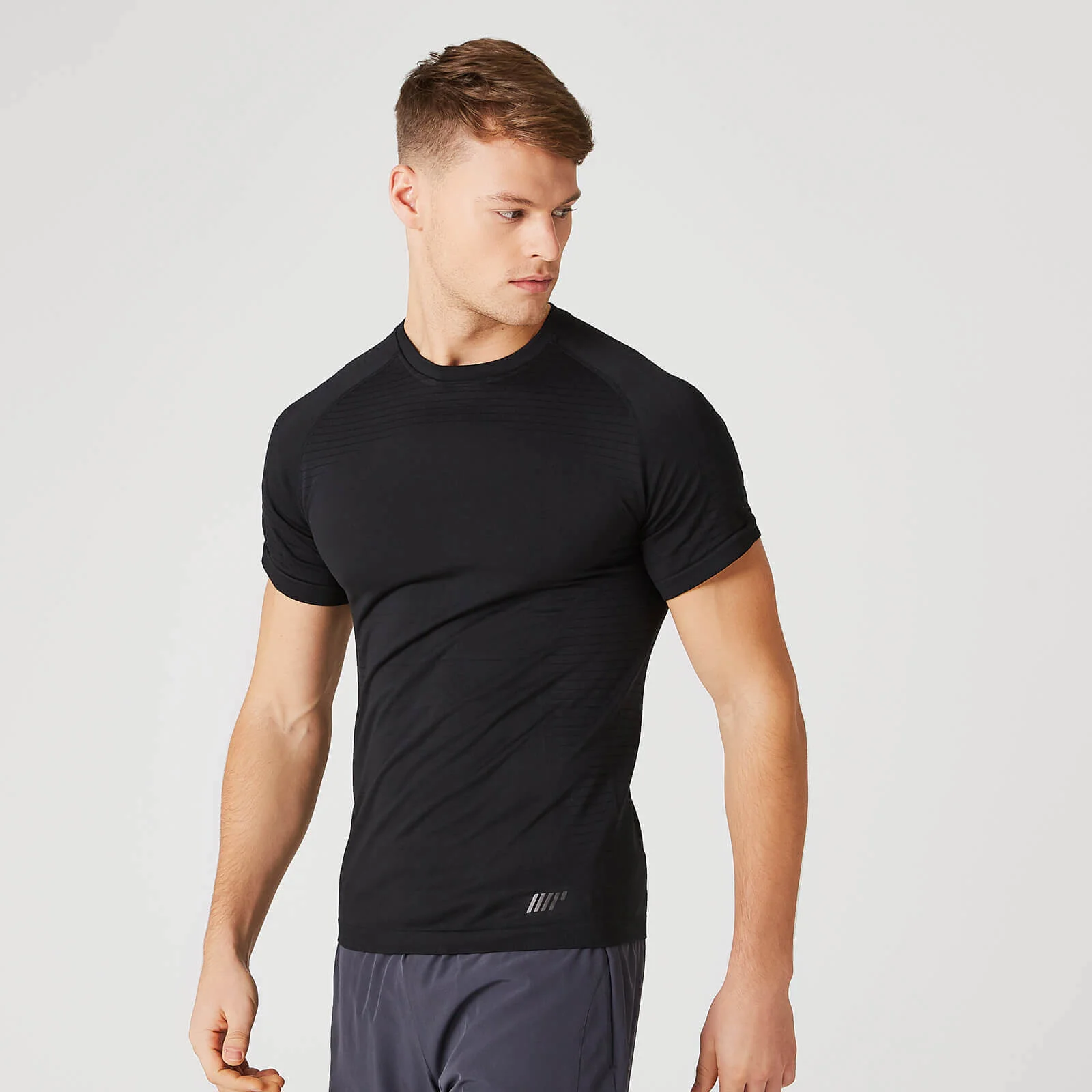 MP Elite Seamless T-Shirt – Black - XS Slika 1
