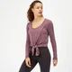 Myprotein Twist Long Sleeve T-Shirt - Mauve