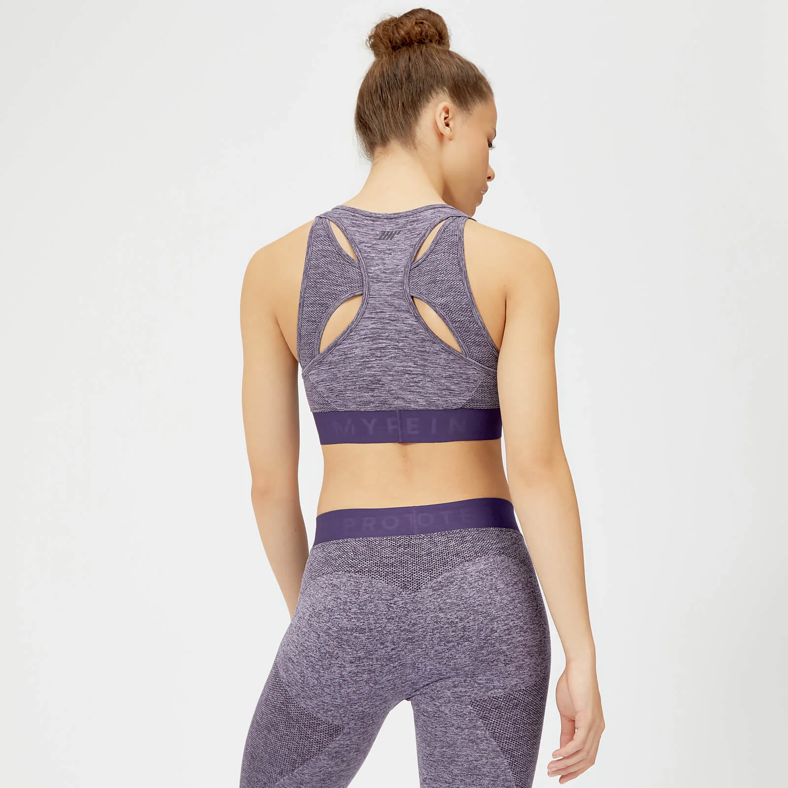 MP Women's Inspire Seamless Sports Bra - Purple - XS Slika 1