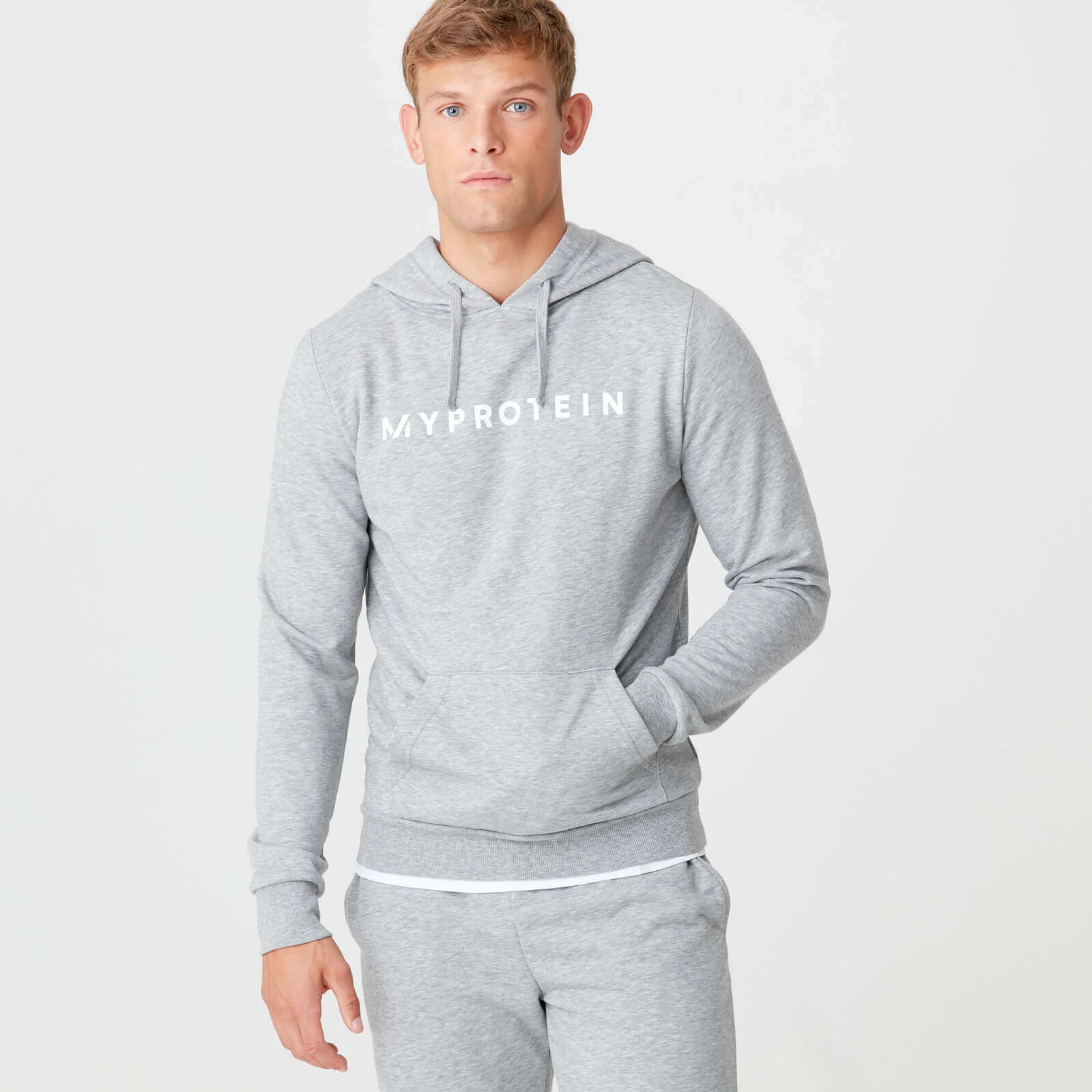 MP The Original Pullover Hoodie - Grey Marl - XS Slika 1