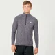 Performance 1/4 Zip majica z dolgimi rokavi - Lapor ogljična