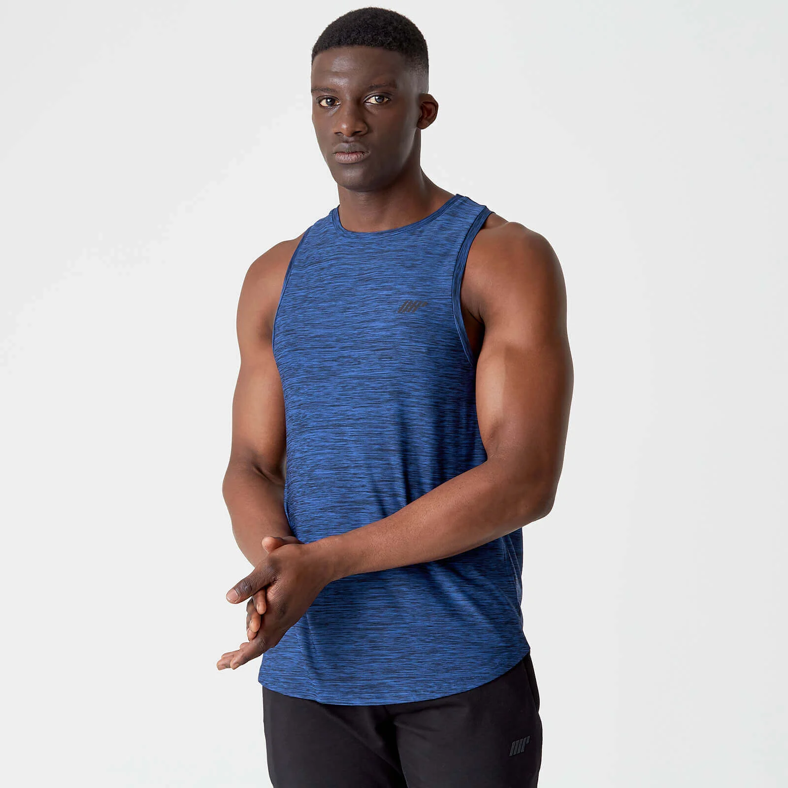 Myprotein Dry-Tech Infinity Tank Top - Marine Marl - XS Slika 1