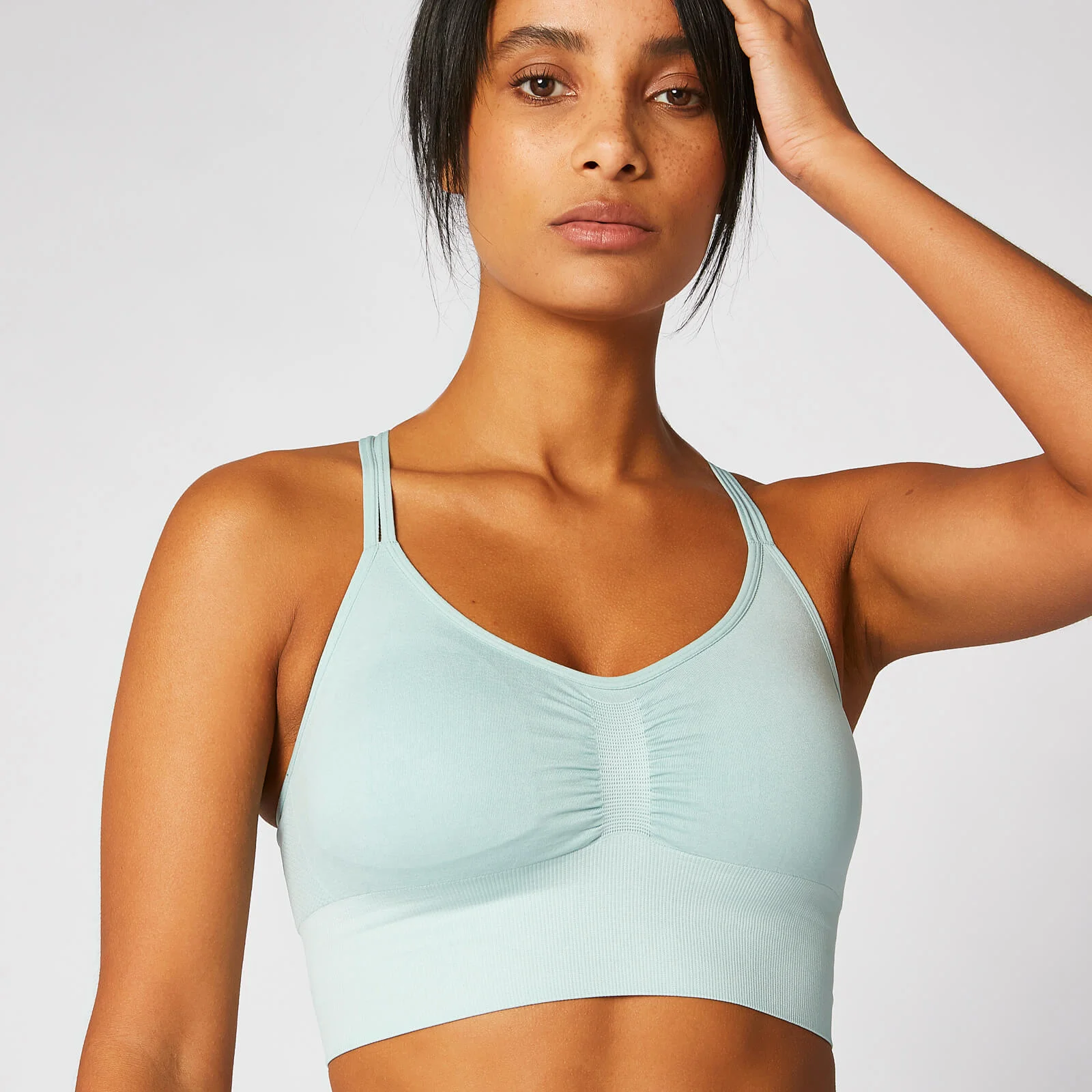 Myprotein Shape Seamless Sports Bra - Seafoam - XS Slika 1