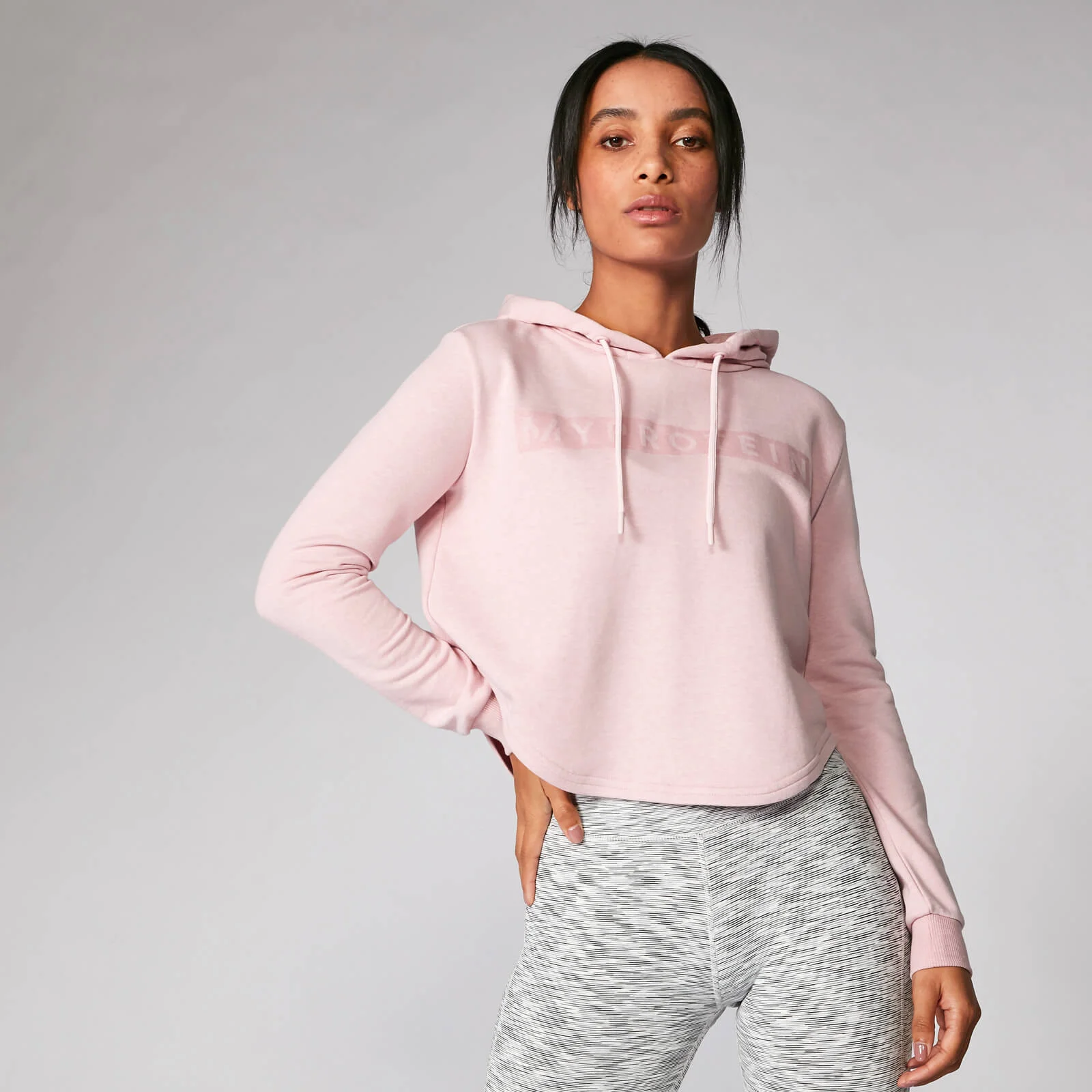 Myprotein The Original Cropped Hoodie - Soft Pink - XS Slika 1