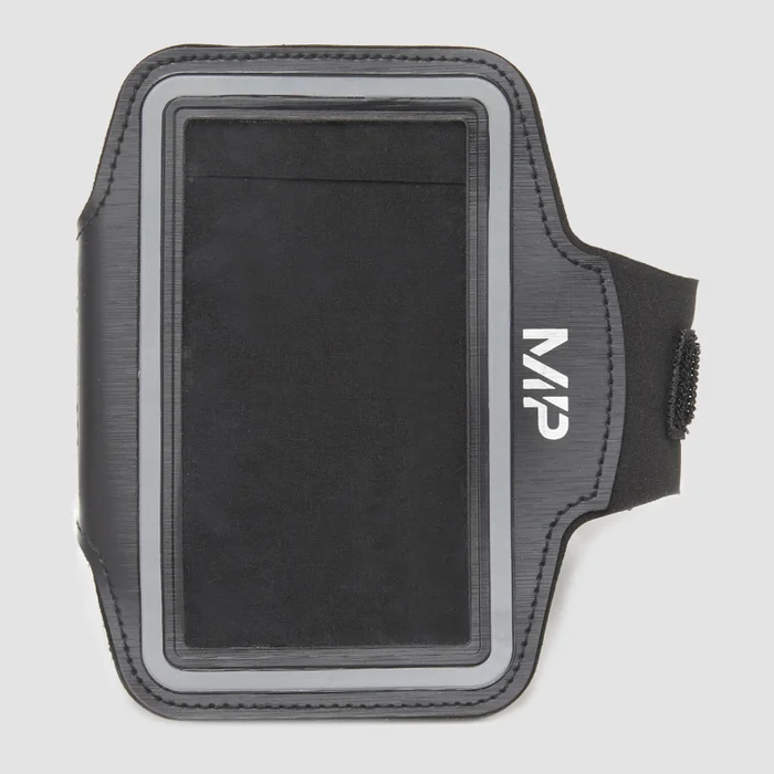 Essentials telovadni trak za telefon - črn