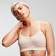 MP Ženski osnovni kosi, brezšivni nedrček bralette – bež