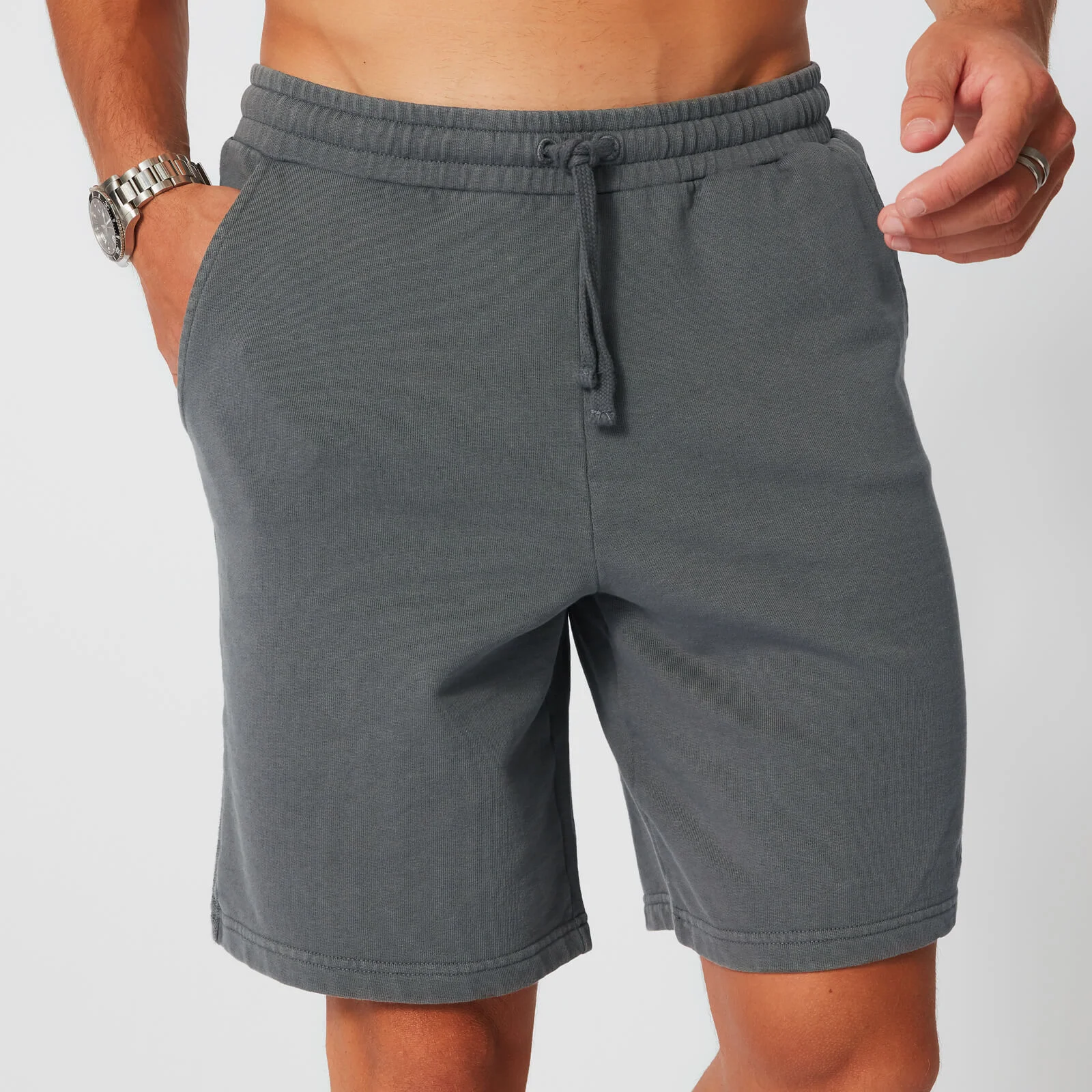 MP Men's Washed Sweat Shorts - Carbon - XS Slika 1