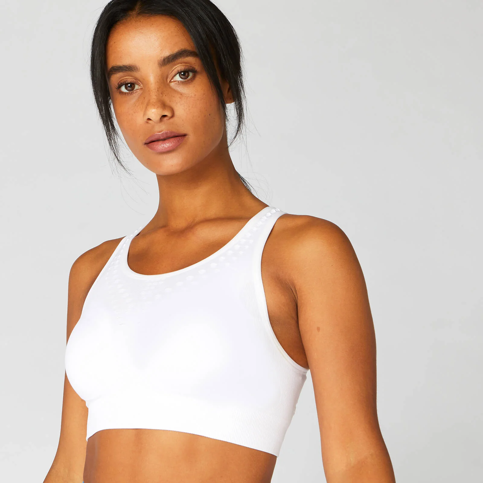 MP Women's Shape Seamless Ultra Sports Bra — White - XS Slika 1