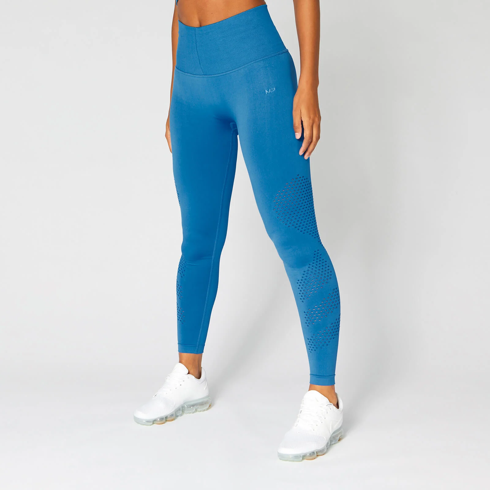 MP Women's Shape Seamless Leggings — Ibiza Blue - S Slika 1