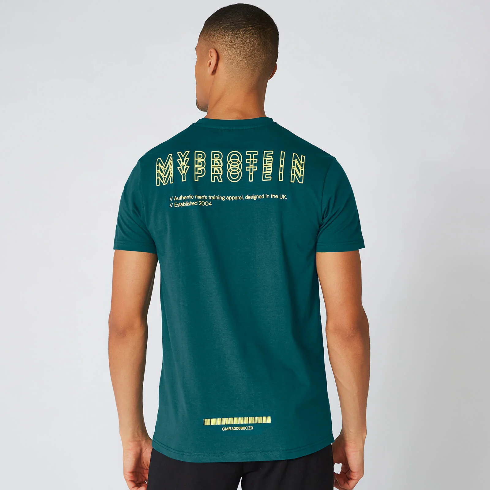 Myprotein Crew Triple Graphic T-Shirt - Alpine - XS Slika 1