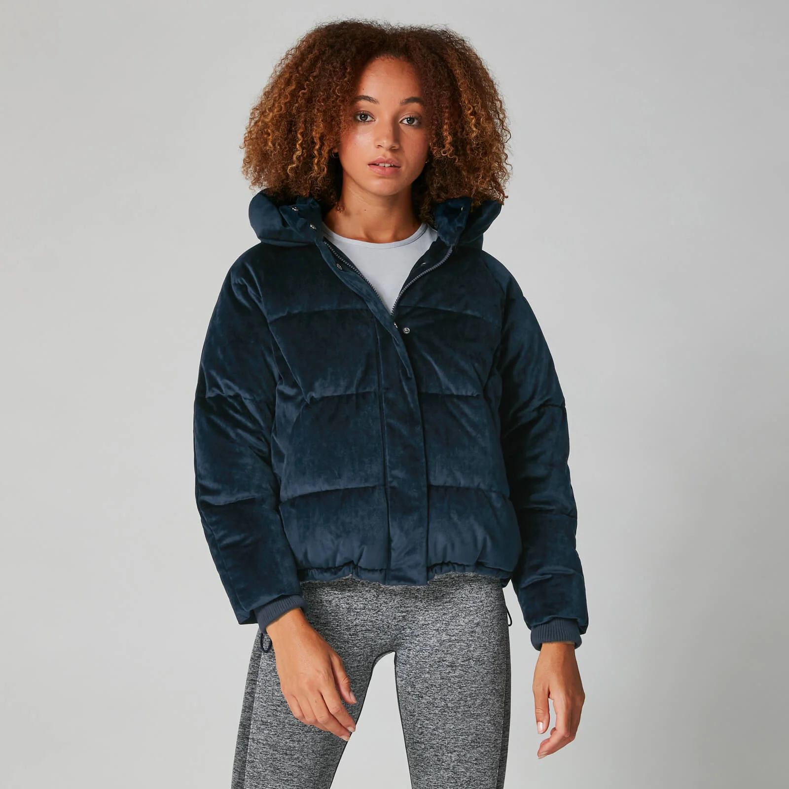 MP Velour Puffer Jacket - Dark Indigo - XS Slika 1