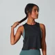 MP Women's Mesh Tech Drop Armhole Tank Top - Black