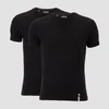 Moška majica MP Luxe Classic Crew T-Shirt - črna/črna (2 pakiranja)