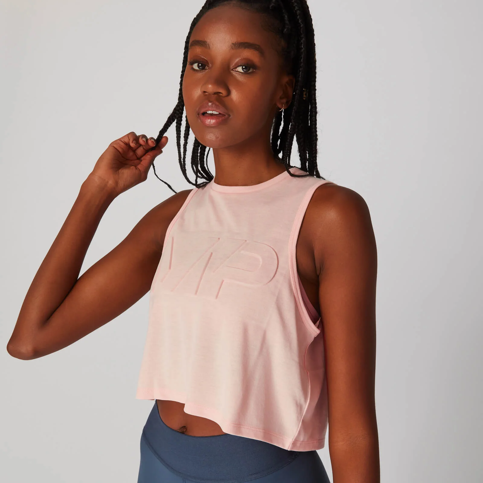 MP Embossed Reach Vest - Pearl Blush - XS Slika 1