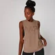 Myprotein Branded Drop Arm Hole Vest - Praline