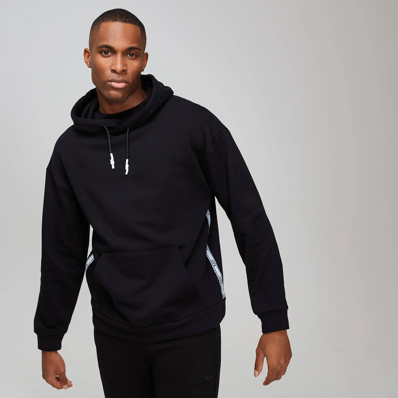 MP Tape Hoodie - Black - XS Slika 1