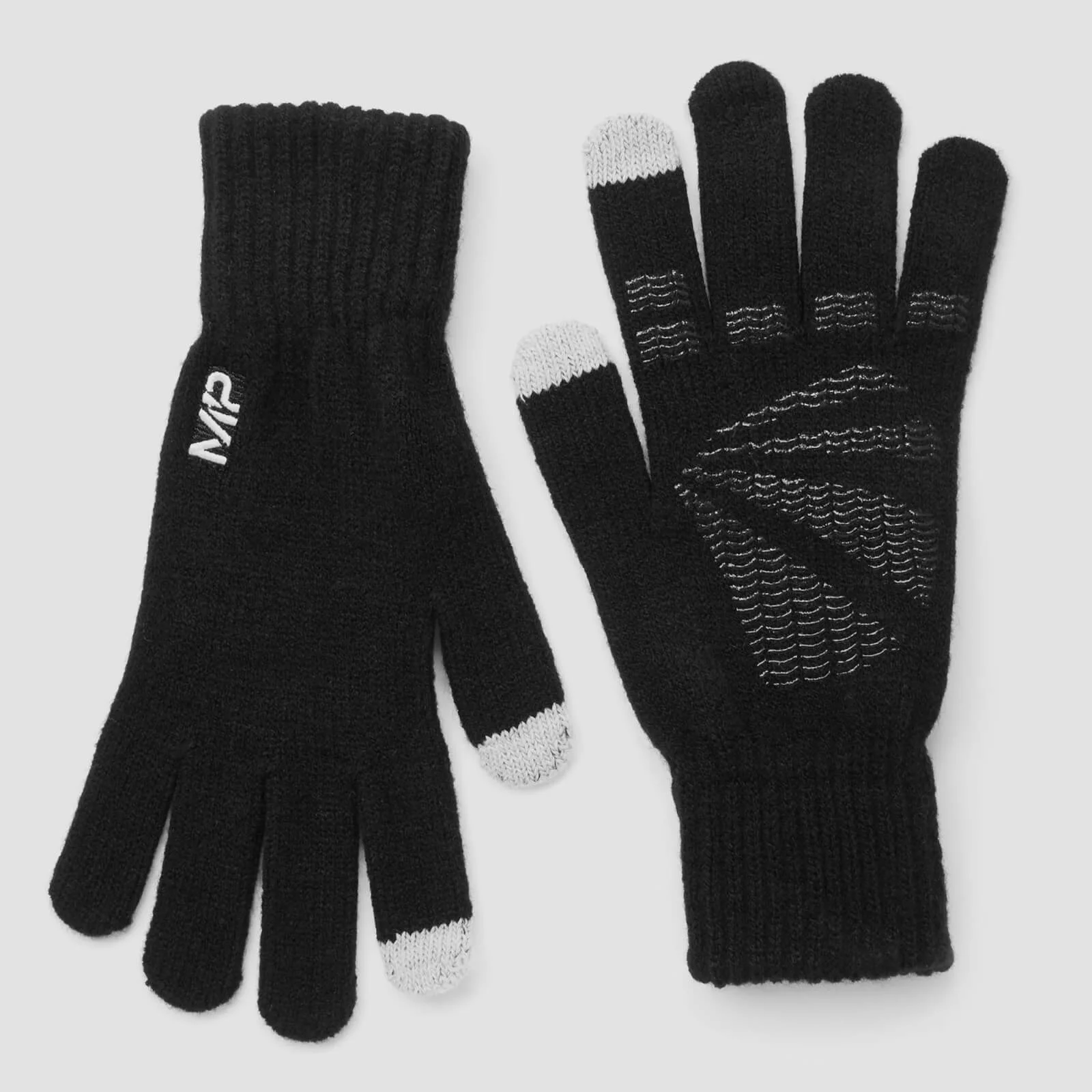 MP Knitted Gloves - Black - S/M Slika 1