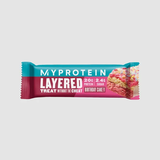 Myprotein Retail Layer Bar (Sample) - Rojstnodnevna torta