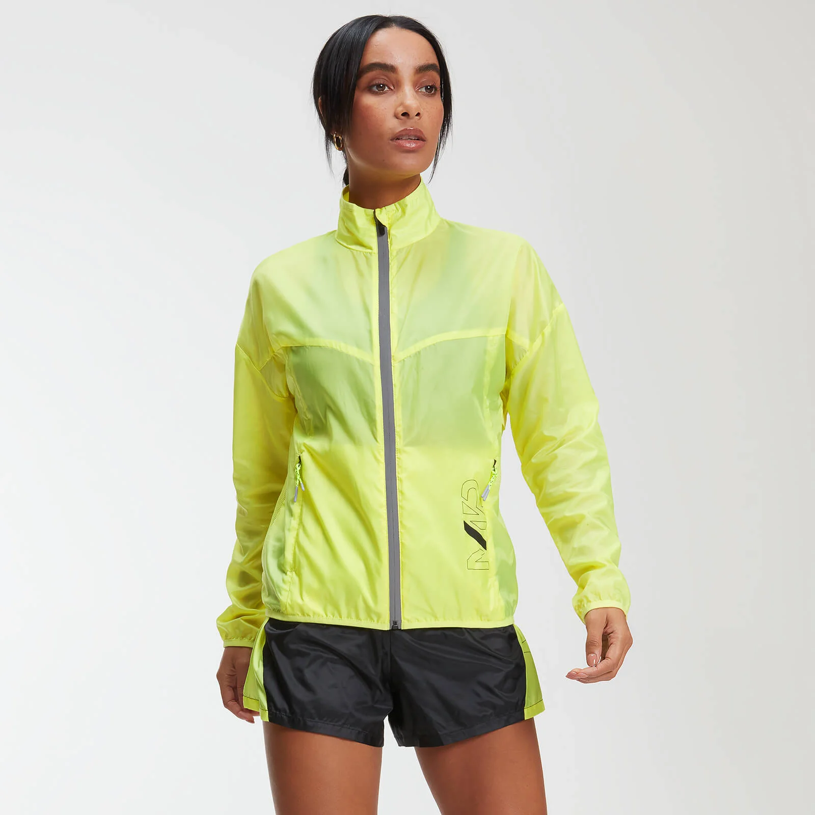 MP Women's Training Reflective Windbreaker - Limeade - XS Slika 1
