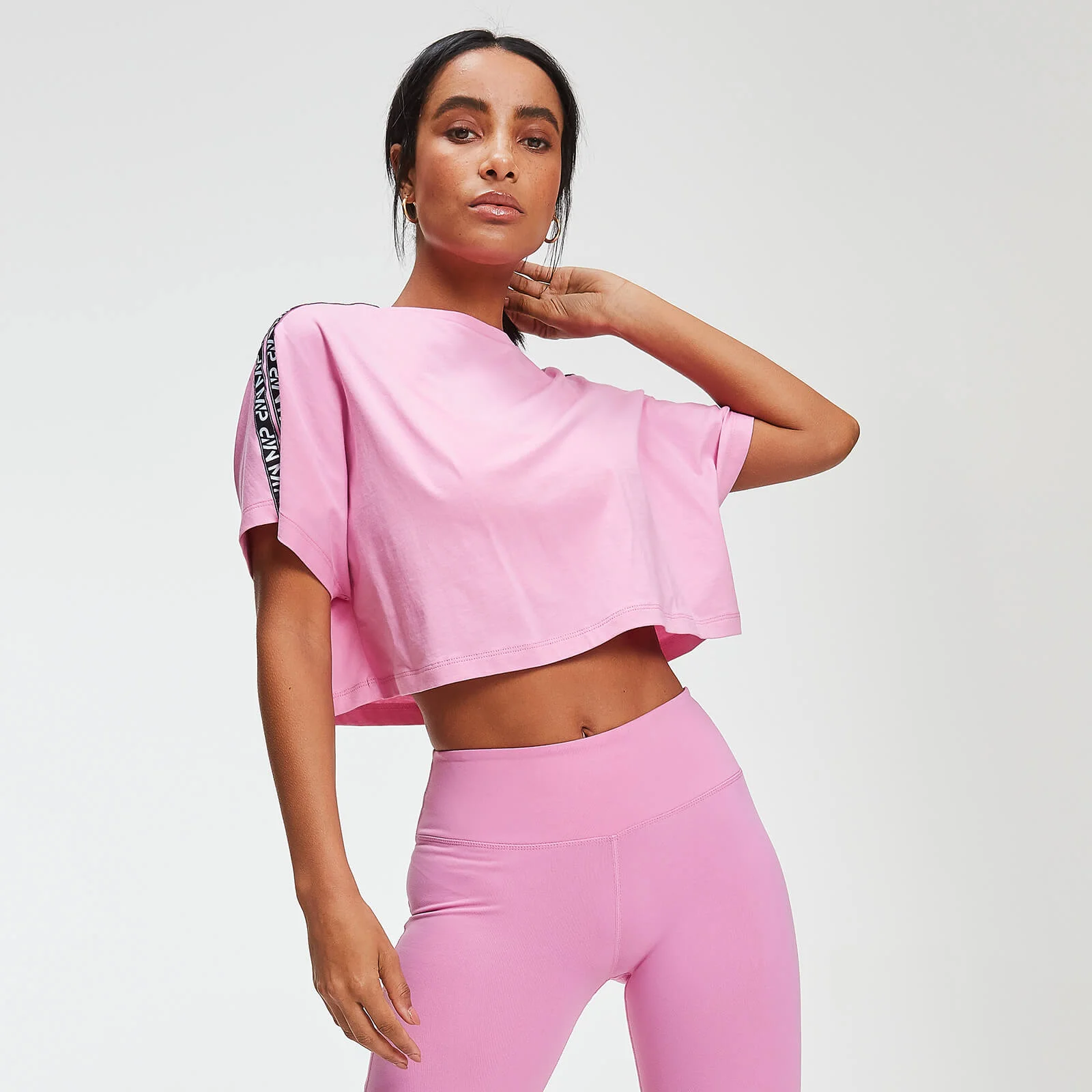 MP Power Women's Crop Tape T-Shirt - Candy - XS Slika 1