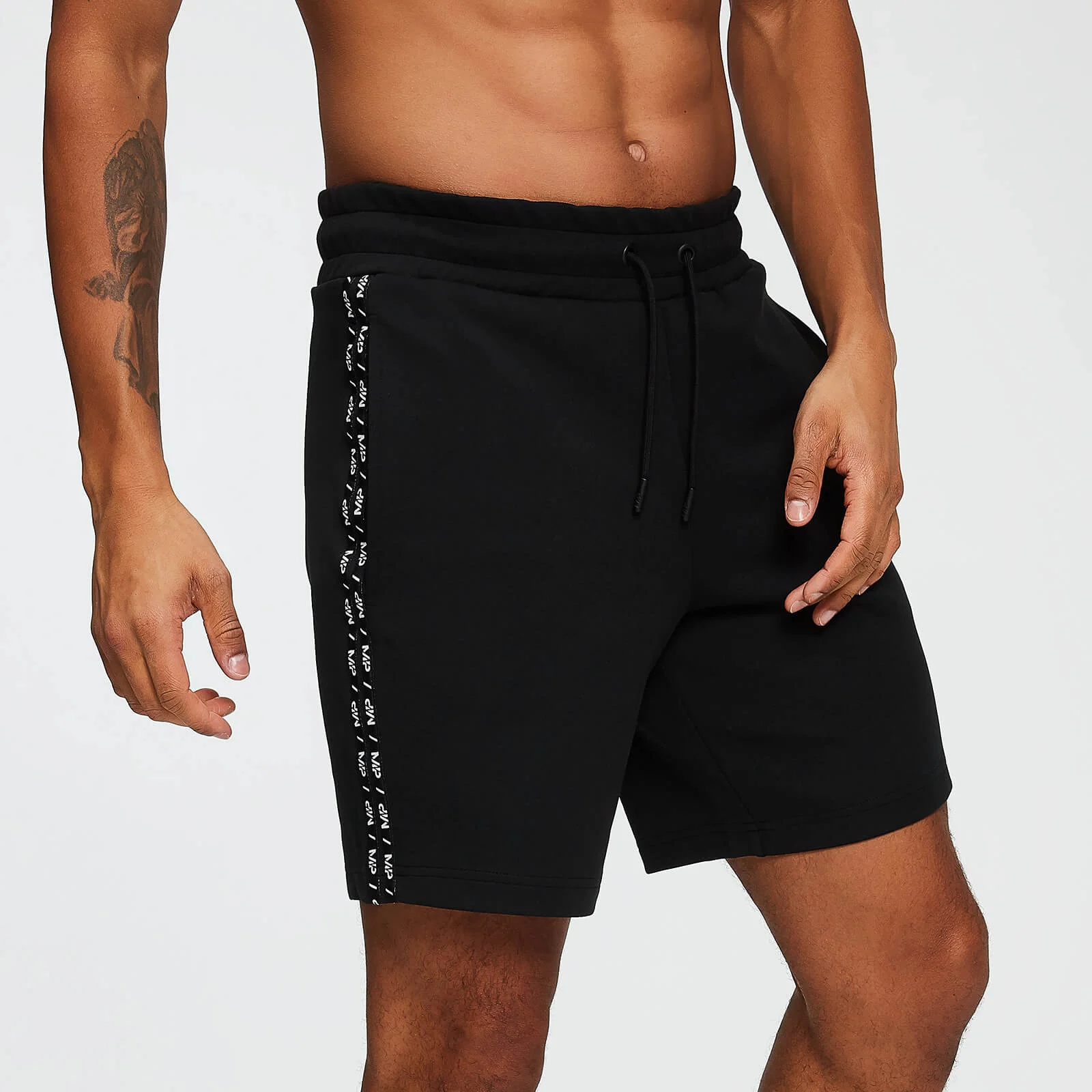 MP Men's Rest Day Double Tape Tricot Shorts - Black - XS Slika 1