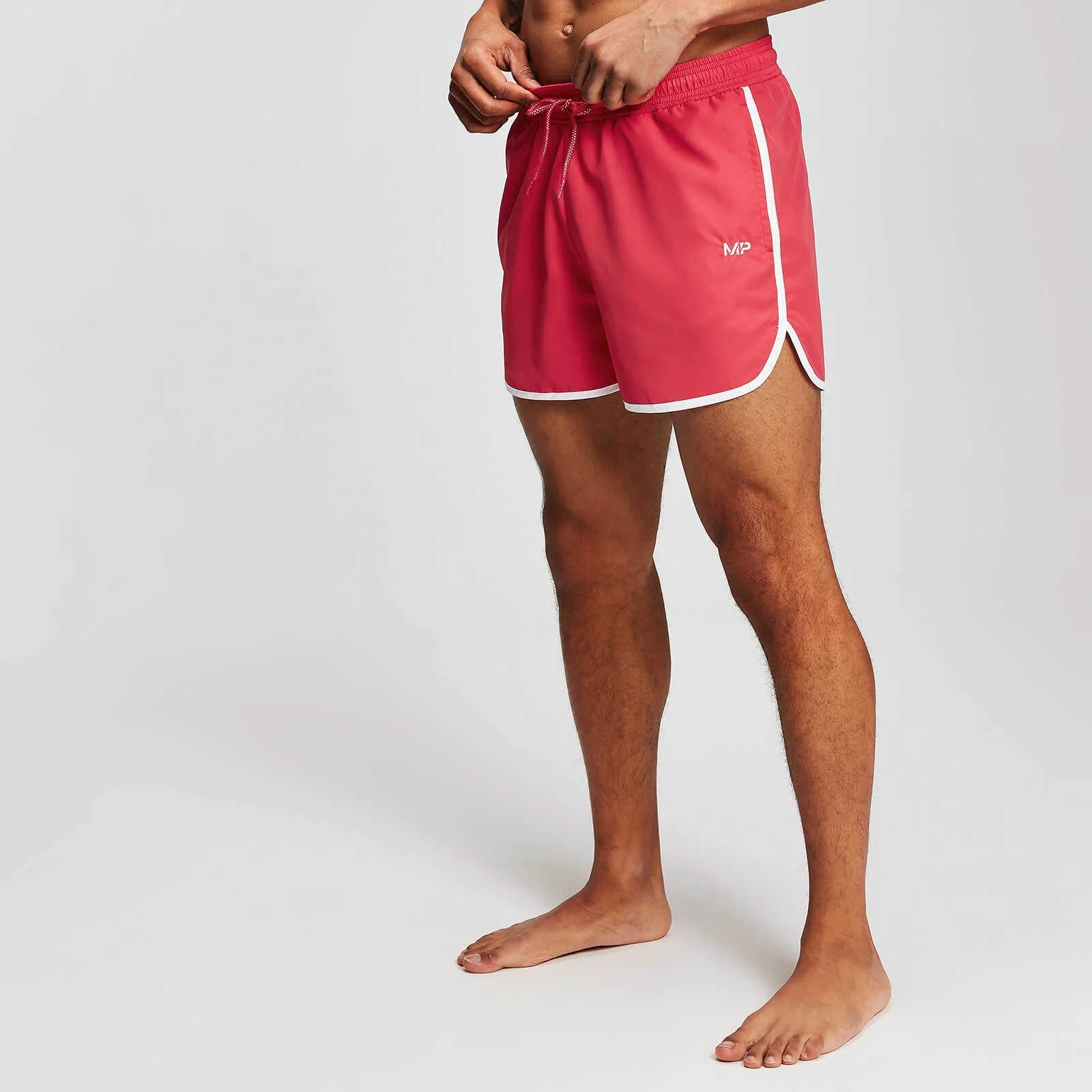 MP Men's Contrast Binding Swim Shorts - Brake Light - XS Slika 1
