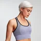 MP Women's Contrast Seamless Sports Bra - Wisteria