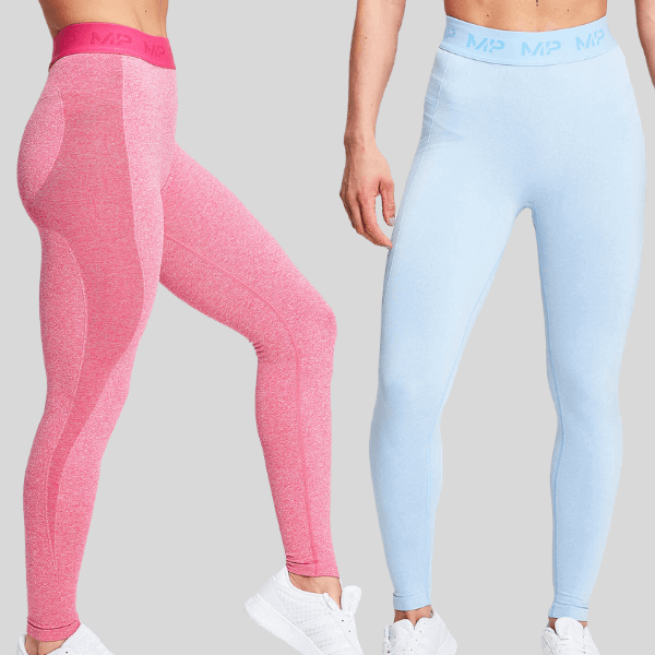MP Women's Birthday Leggings - Super Pink/Sky Blue (2 Pack) - XS Slika 1