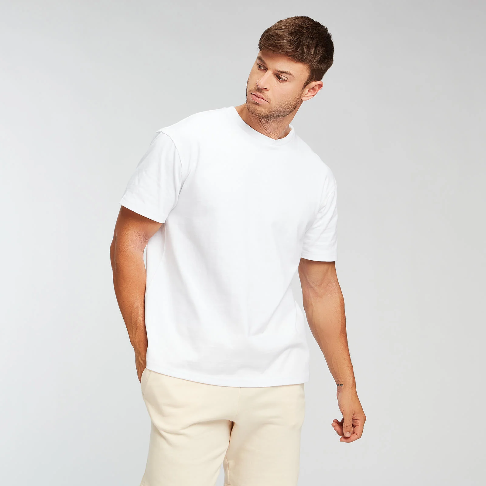 MP Men's A/WEAR T-Shirt - White - XS Slika 1