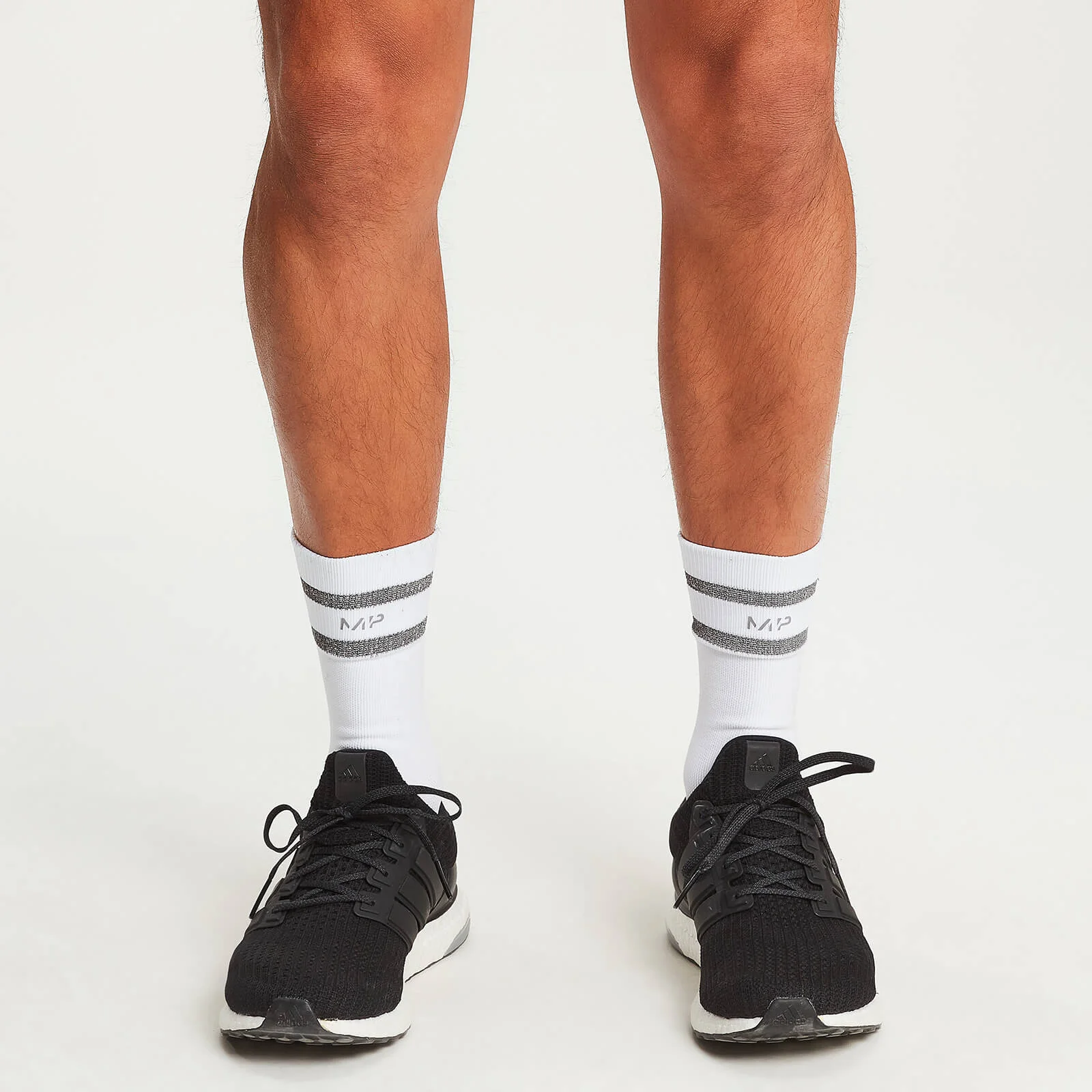 MP Reflective Crew Socks - White - UK 6-8 Slika 1