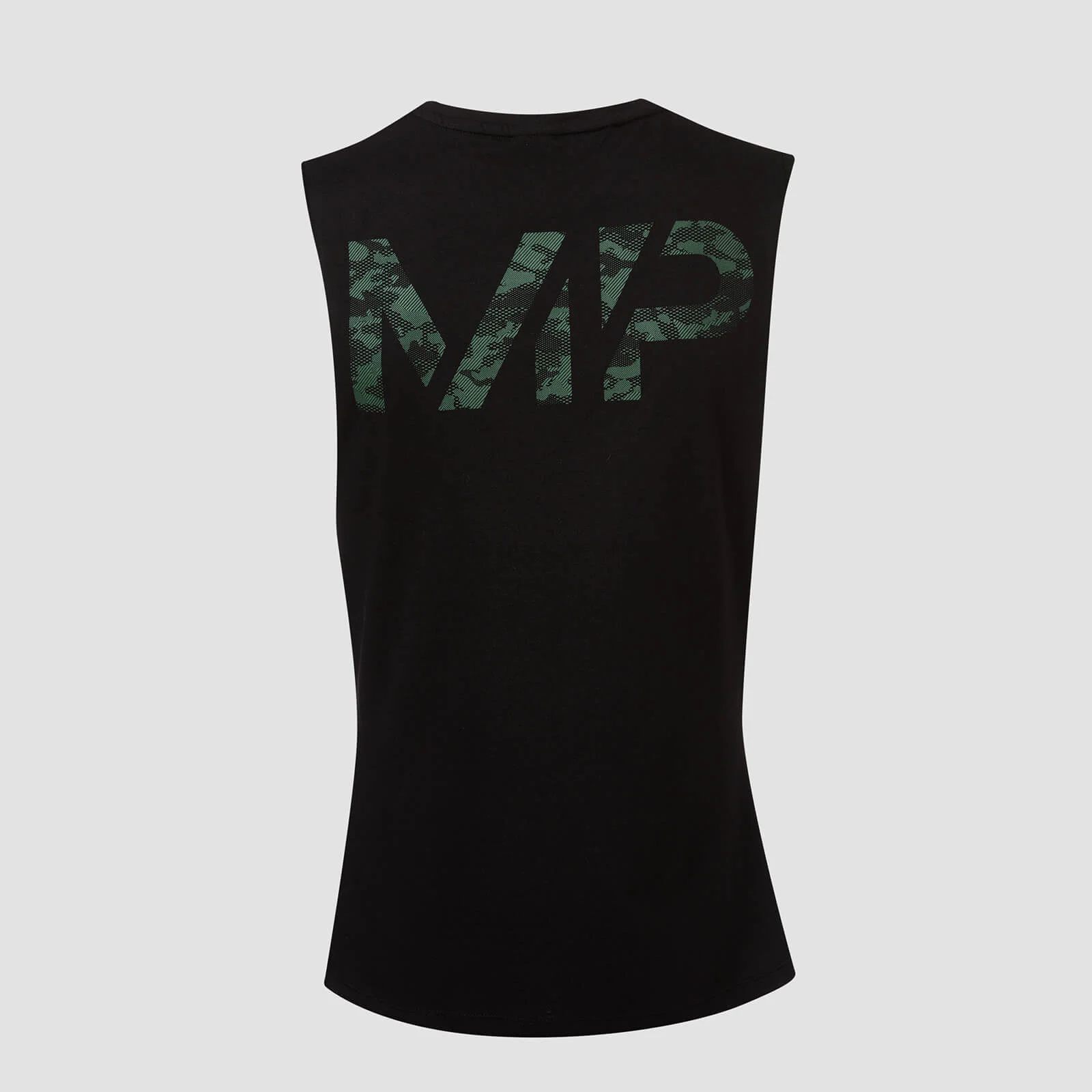 MP Men's Geo Camo Tank - Black/Green - XS Slika 1