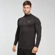 MP Moška majica Performance 1/4 Zip - Black/Carbon