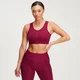 MP Ženski športni nedrček Velocity Sculpt Sports – sliva