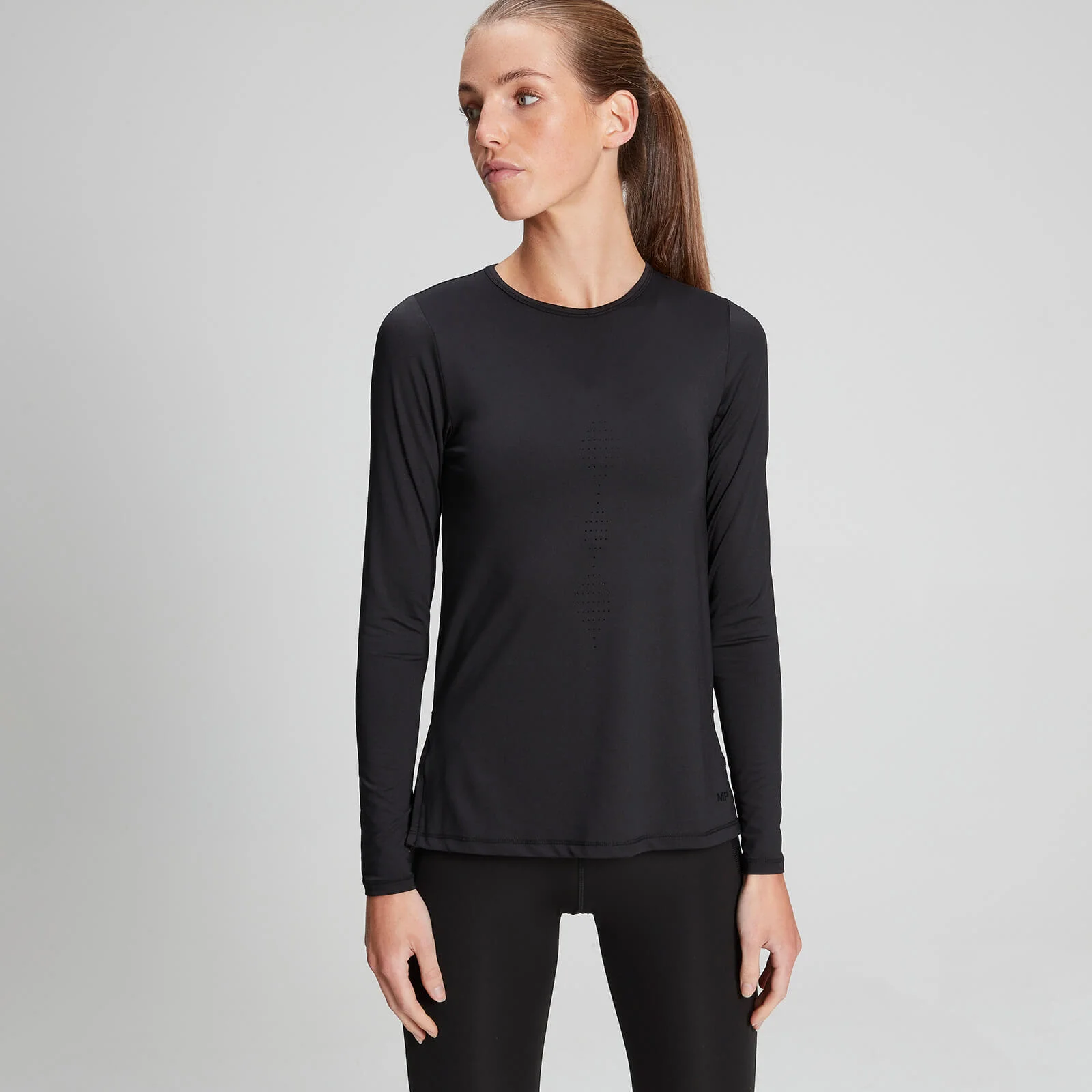 MP Ženski top z dolgimi rokavi Velocity – črn - XS Slika 1