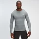 MP Moška majica z dolgimi rokavi Base Layer – nevihtno siva