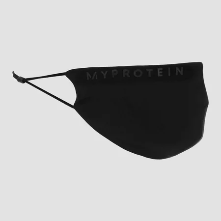 Obrazna maska z zamenljivim filtrom Myprotein – črna