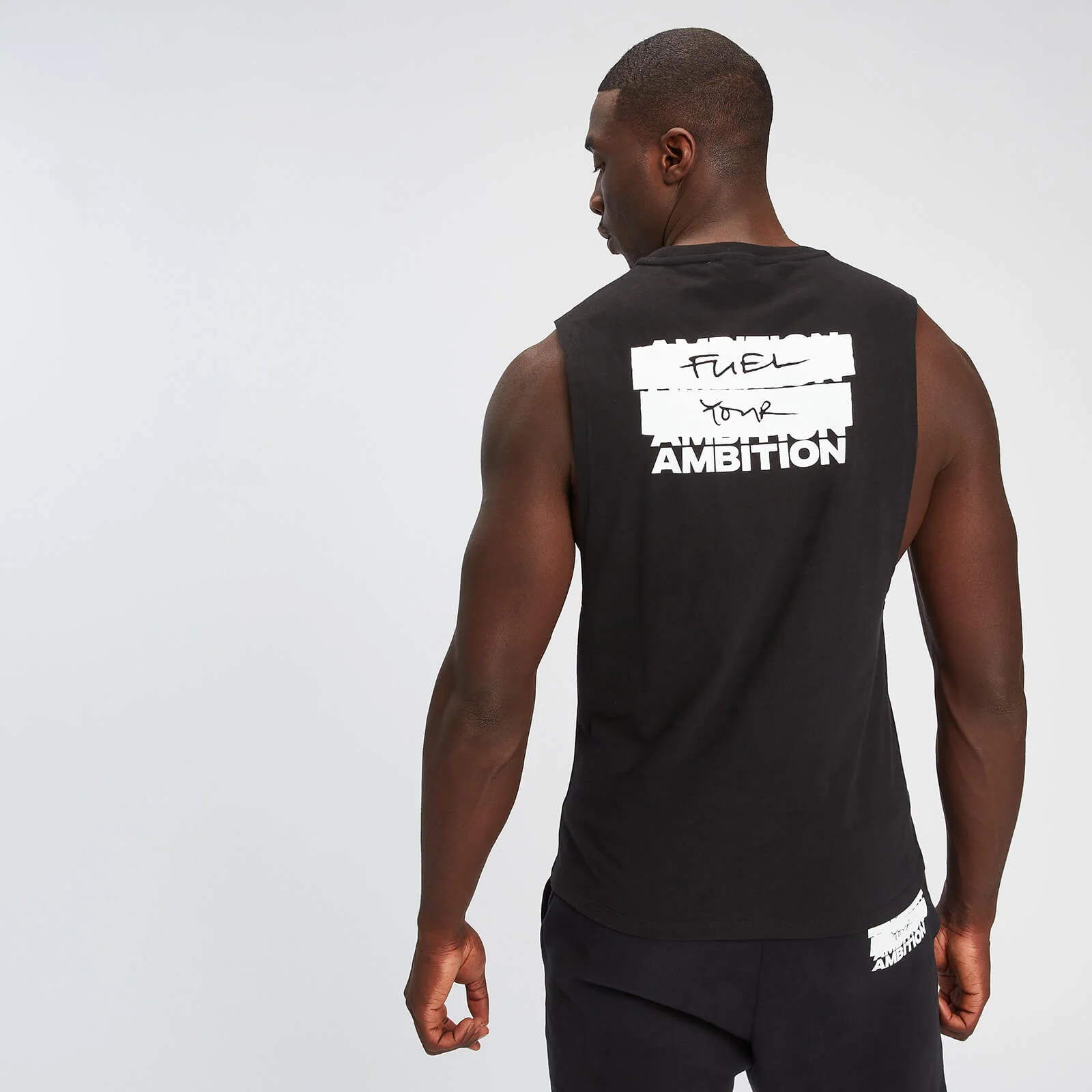 MP Moška majica brez rokavov Black Friday – črna - XXS Slika 1