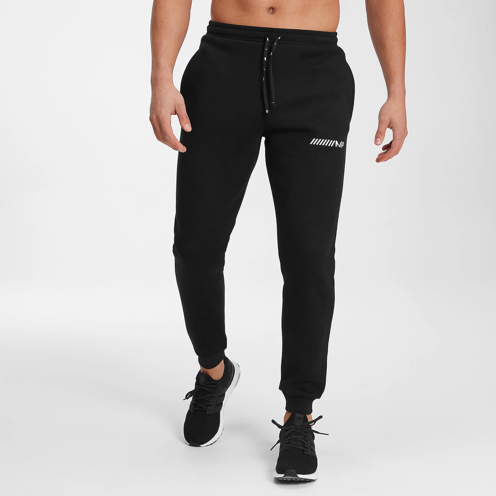 MP Men's Contrast Graphic Joggers - Black - XXS Slika 1